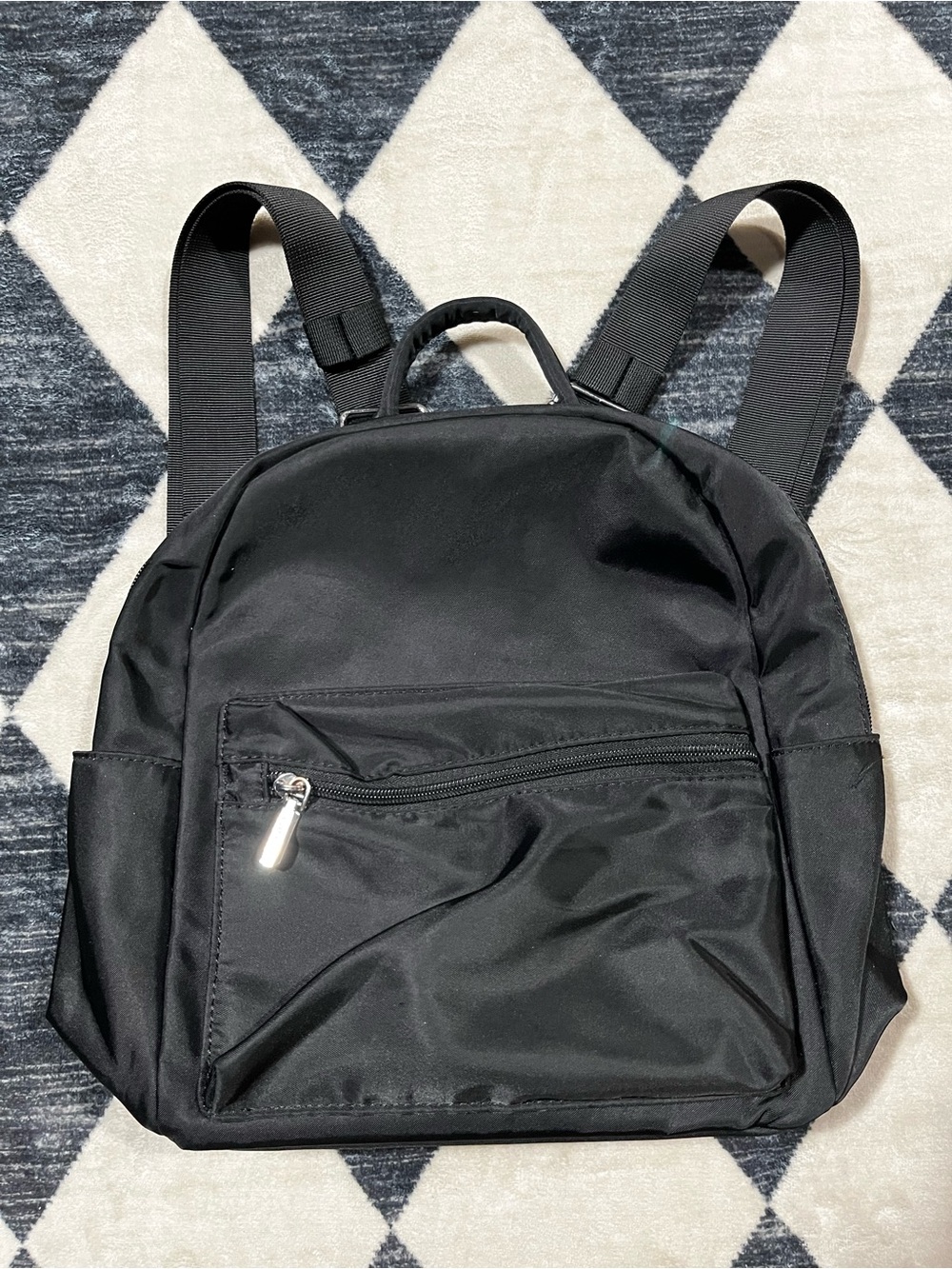 Black Mini Backpack